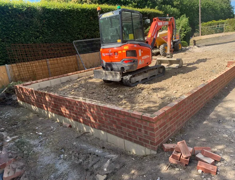 Foundations and groundworks in Whitstable