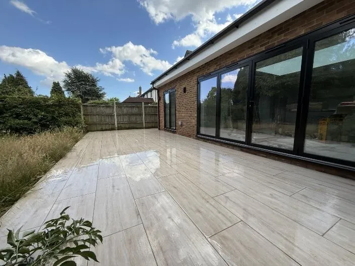 Rear extension with bifold doors in Maidstone